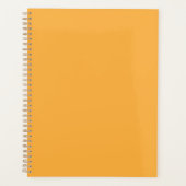 Muted Orange Background Texture for Web and Print プランナー手帳 (正面)
