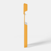 Muted Orange Background Texture for Web and Print iPhoneケース (左側面)