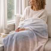 Muted Sky Wash Sherpa Blanket シェルパブランケット