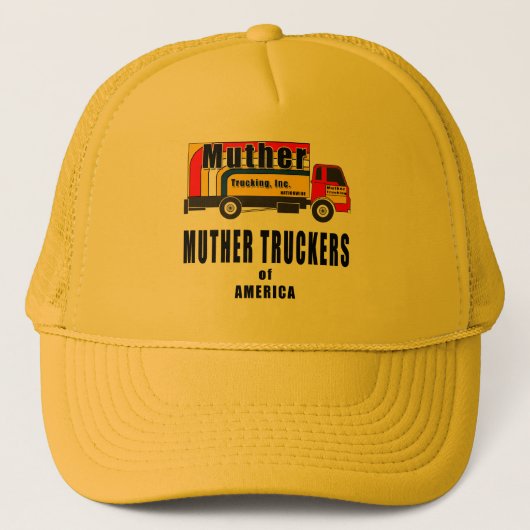 Mutherのトラック運転手 キャップ (正面)