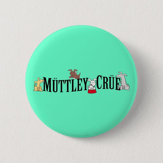 Muttley Crueボタン 缶バッジ (正面)