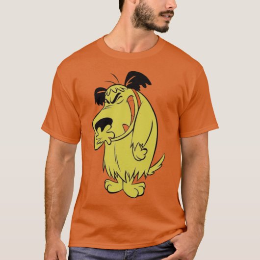 Muttley Laughing Wacky Races Cartoon Dog boy Tシャツ (正面)