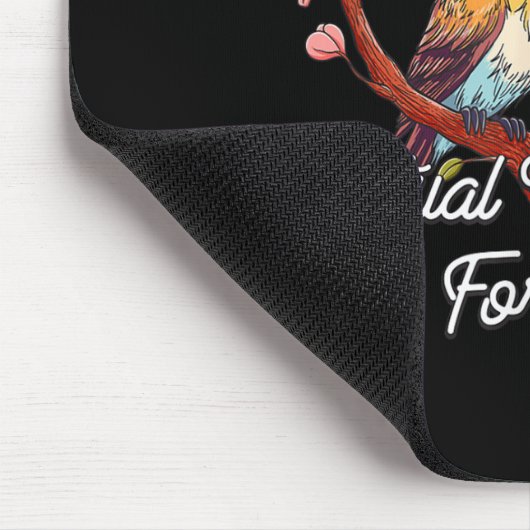 Mutual Weirdness Forever Wedding Nerd Bride And Gr マウスパッド (コーナー)