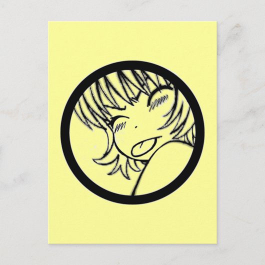 muuhh – かわいいアニメ – かわいい>_< ポストカード (正面)