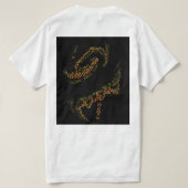 Muur瞑想Tシャツ Tシャツ (デザイン裏面)