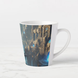 Muur Klokken カフェラテマグ