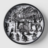 Muur Klokken 壁時計 (正面)