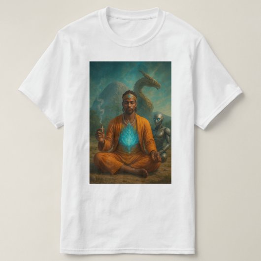Muur meditation T-shirt  Tシャツ (デザイン正面)