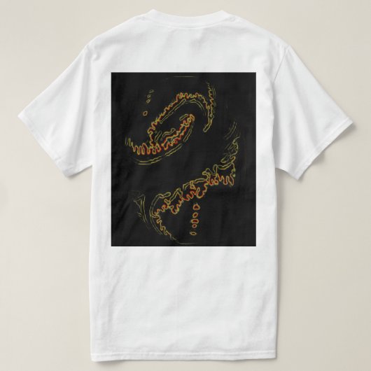 Muur meditation T-shirt  Tシャツ (デザイン裏面)