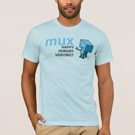 Mux Videobot Tシャツ (正面)