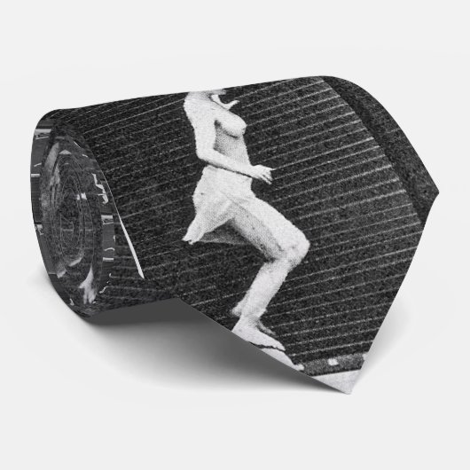 muybridgeの跳躍の女性 ネクタイ (ロール)
