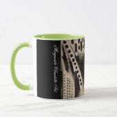 Muzes with Mar Abstract Mug マグカップ (左)