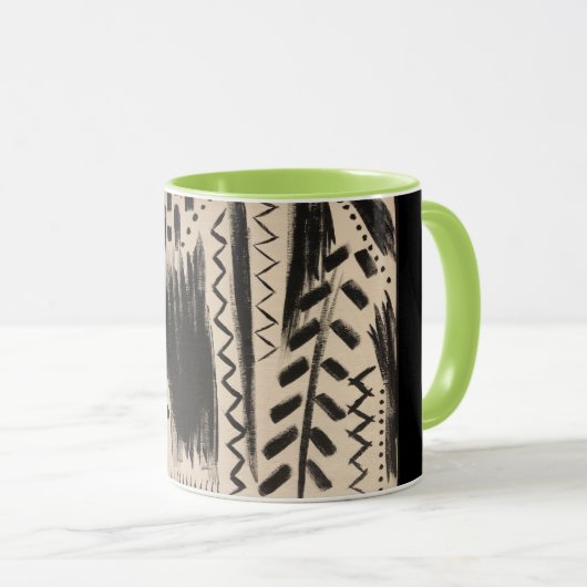 Muzes with Mar Abstract Mug マグカップ (正面右)