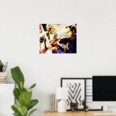 Muziek_in_de_straten_300 ポスター (ホームオフィス)