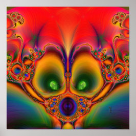 Muzzled (12" x 12")アートプリントポスター ポスター