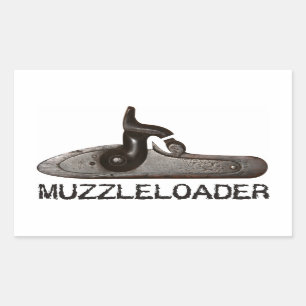 Muzzleloaderの砲尾及びハンマーの黒色火薬のライフル 長方形シール