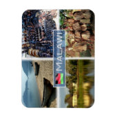 MVモルディブ – マラウイ –  マグネット (縦)