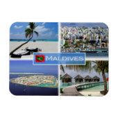 MVモルディブ – マレ –  マグネット (横)