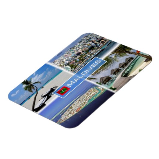 MVモルディブ – マレ –  マグネット (左側)