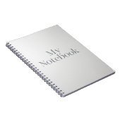 MV詳細: Light and Letterform ノートブック (右側)