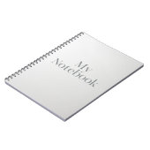 MV詳細: Light and Letterform ノートブック (左側)