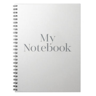 MV詳細: Light and Letterform ノートブック