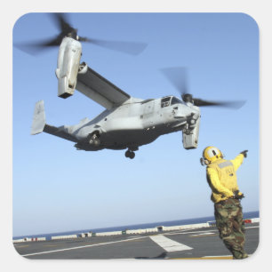 MV-22オスプレイがUSSナッソーから発射 スクエアシール