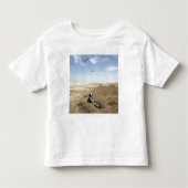 MV-22Bオスプレイは米海軍病院コルpsmを飛ぶ トドラーTシャツ (正面)