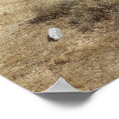 MV-22Bオスプレイは米海軍病院コルpsmを飛ぶ ポスター (角)