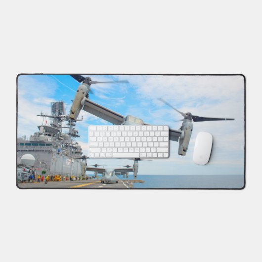 MV-22Bオスプレイ デスクマット (キーボード&マウス)