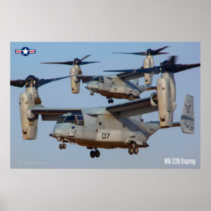MV-22Bオスプレイ ポスター