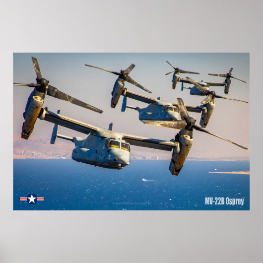 MV-22Bオスプレイ ポスター (正面)
