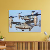 MV-22B OSPREY 24x36 キャンバスプリント (インサイチュ (リビング))