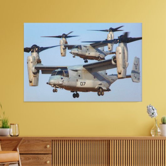 MV-22B OSPREY 40x60 キャンバスプリント (インサイチュ (リビング))