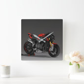 MV Agusta Brutale 1000RR スクエア壁時計 (ホーム)