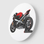 MV Agusta Brutale 1000RR ラージ壁時計 (傾斜)