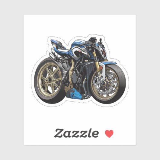 MV Agusta Brutale cute style シール (シート)