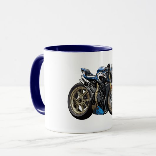 MV Agusta Brutale cute style マグカップ (正面左)