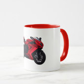 MV Agusta F3 realistic style マグカップ (正面右)