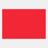 MVBクリスマスプレッドレッド&グリーン ラッピングペーパーシート (正面3)