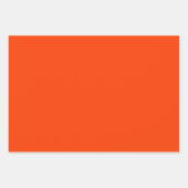 MVBタイガーストライプデザイン – オレンジと紫 ラッピングペーパーシート (正面3)