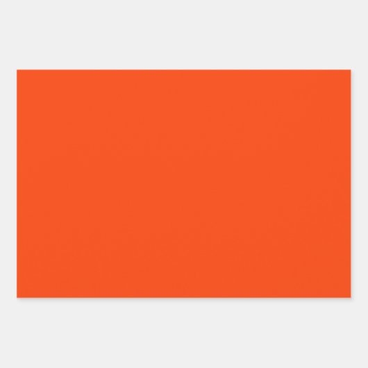 MVBタイガーストライプデザイン – オレンジと紫 ラッピングペーパーシート (正面3)