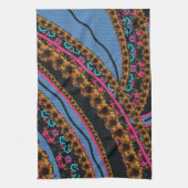 MVBテキスタイル抽象芸術クリエイティブ作品 キッチンタオル (縦)