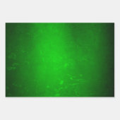 MVBデジタルフェイクフォイル羊皮紙赤緑デザイン ラッピングペーパーシート (正面2)