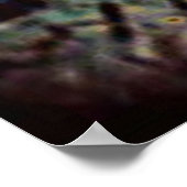 MVBラブラドールポスター – サイケデリックデザイン ポスター (角)