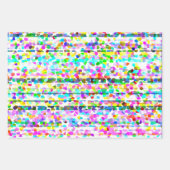 MVB紙吹雪パーティーデザイン/セット2 ラッピングペーパーシート (正面)