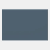 MVB Double Diamond Tribal Blue Pattern ラッピングペーパーシート (正面3)