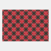 MVB Scottish Diamond Design ラッピングペーパーシート (正面)