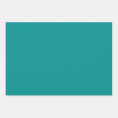 MVB Sparkly Green Blue Design ラッピングペーパーシート (正面3)