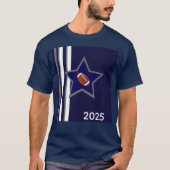MVB Team Spirit Fan 2025 Star Football- Texas Tシャツ (正面)